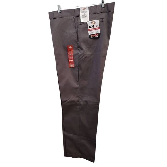 Dickies 874 original fit work pants flex gray 42x32 - Picture 2 of 9